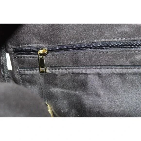 Cluci Women Backpack Purse Black Brown Faux Leather Anti Theft Travel Bag 12" - Picture 10 of 10